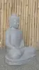 Product image 2 of the product “Seated Buddha made of Riverstone in Bhumisparsha - gesture of touching the earth. 61 cm height. ”